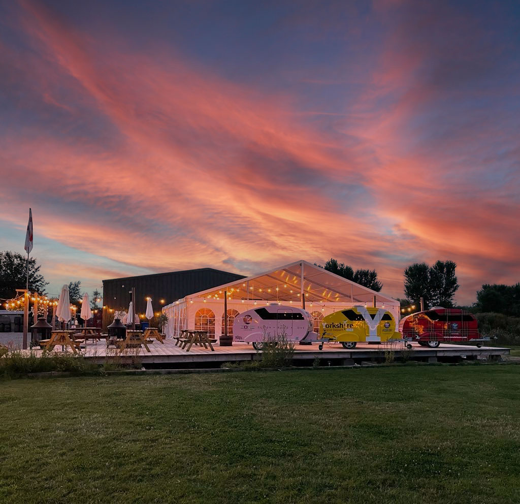 Sunset at the park